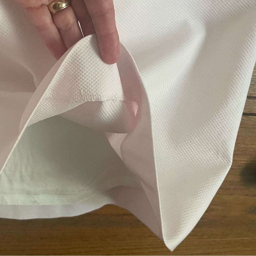 Brooks Brothers Light Pink Dress Trimmed With Ribbon - Picture 7 of 9